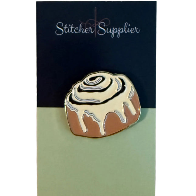 Cinnamon Bun Needle Minder